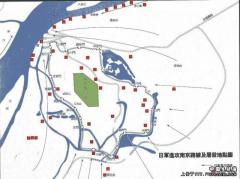 日军进攻南京路线及屠杀地点