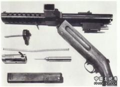 分解的德国MP-18I冲锋枪2.jpg